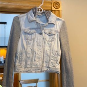 Womens small layered Jean jacket